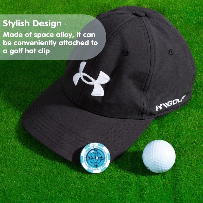 Prodigora SlopeMaster ProGreen Reader - Golf Ball Marker with High Precision Green Reading Aid Golf Accessories for Men Women - Image 3